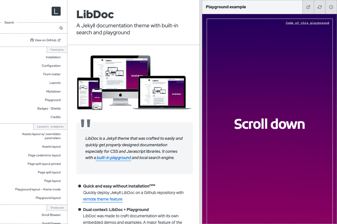 Jekyll LibDoc